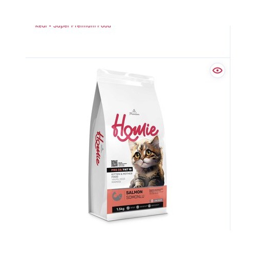 Homie Renkli Taneli Kedi Maması