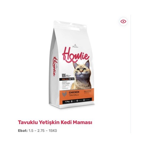 Homie Tavuklu Yavru Kedi Maması